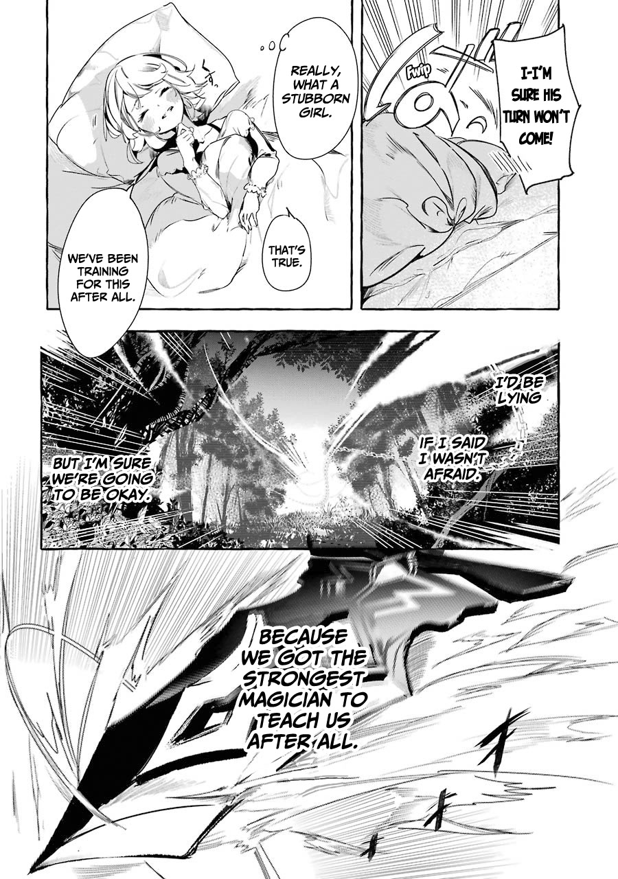 Saikyou Mahoushi no Inton Keikaku: The Alternative Chapter 12 page 40 - Chapter 12: 「The night before extracurricular class」