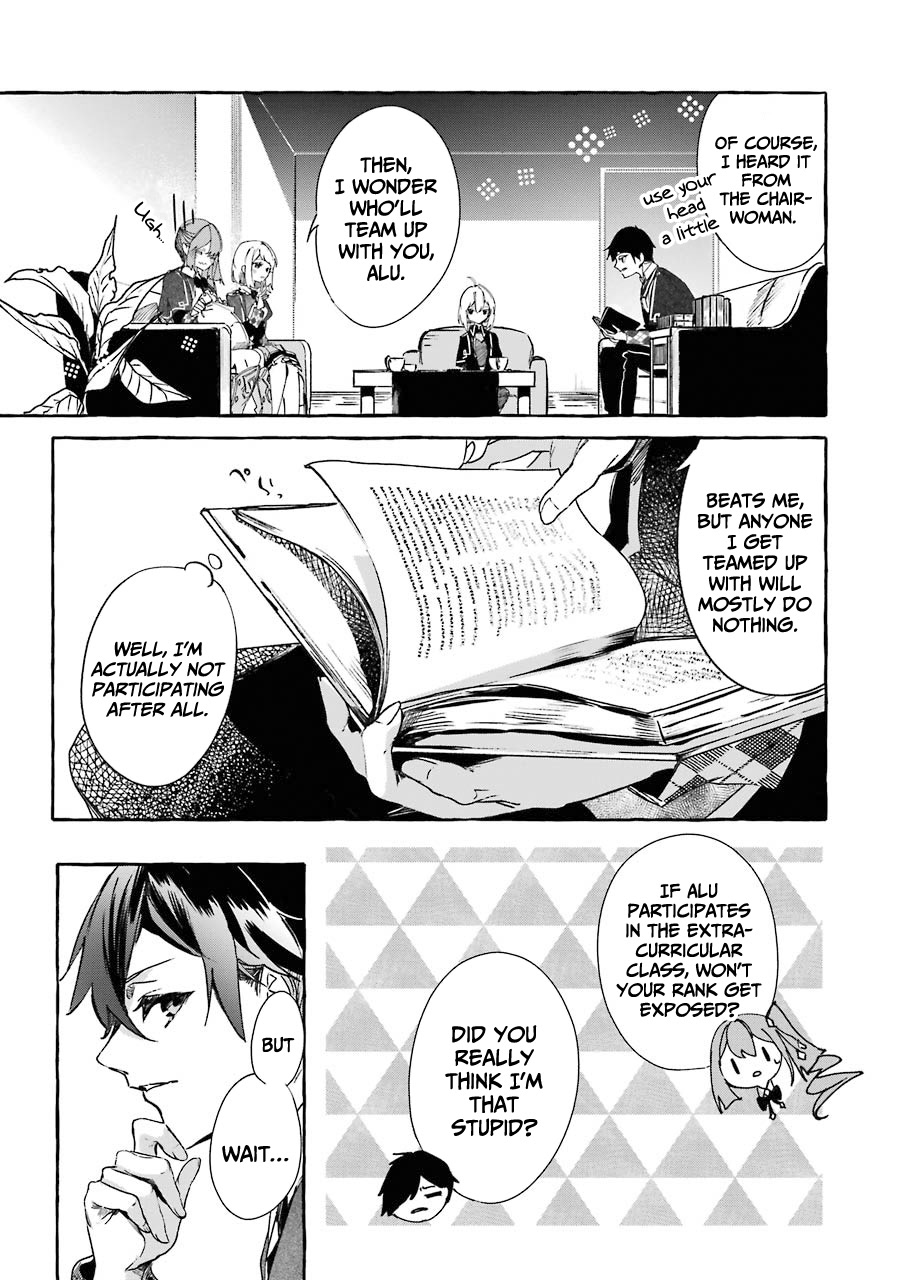 Saikyou Mahoushi no Inton Keikaku: The Alternative Chapter 12 page 8 - Chapter 12: 「The night before extracurricular class」