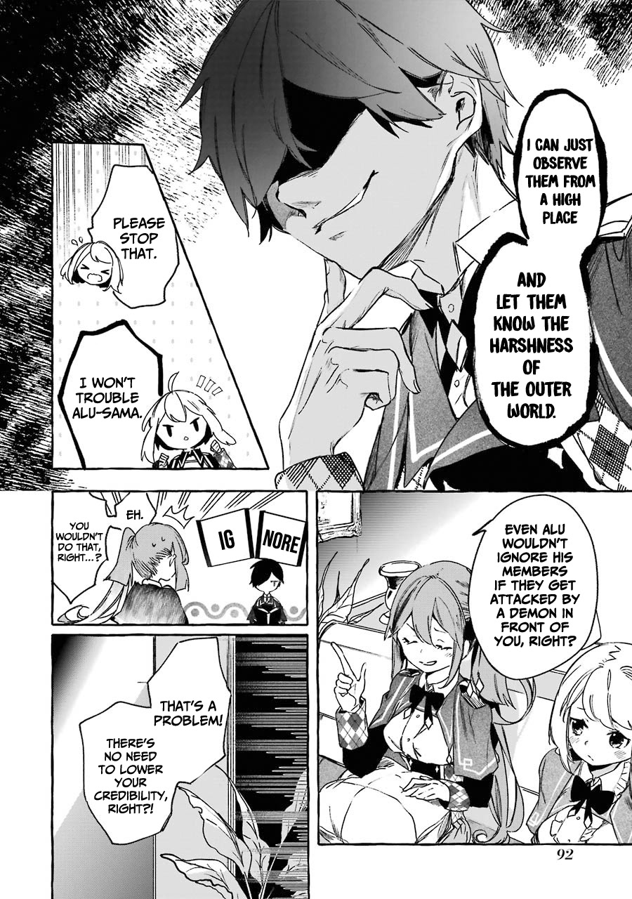 Saikyou Mahoushi no Inton Keikaku: The Alternative Chapter 12 page 9 - Chapter 12: 「The night before extracurricular class」