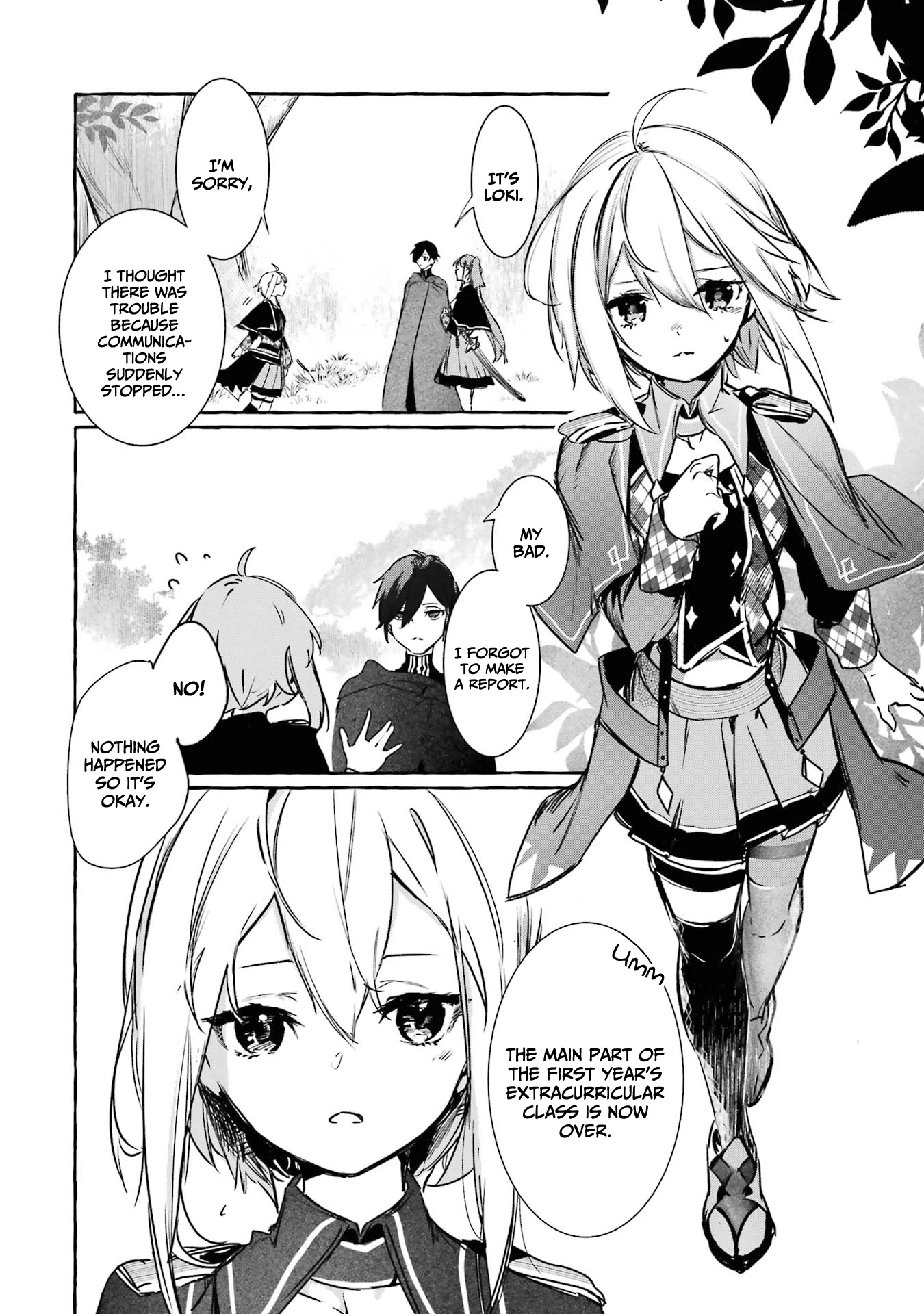 Saikyou Mahoushi no Inton Keikaku: The Alternative Chapter 15 page 35 - Chapter 15: 「The strongest power」