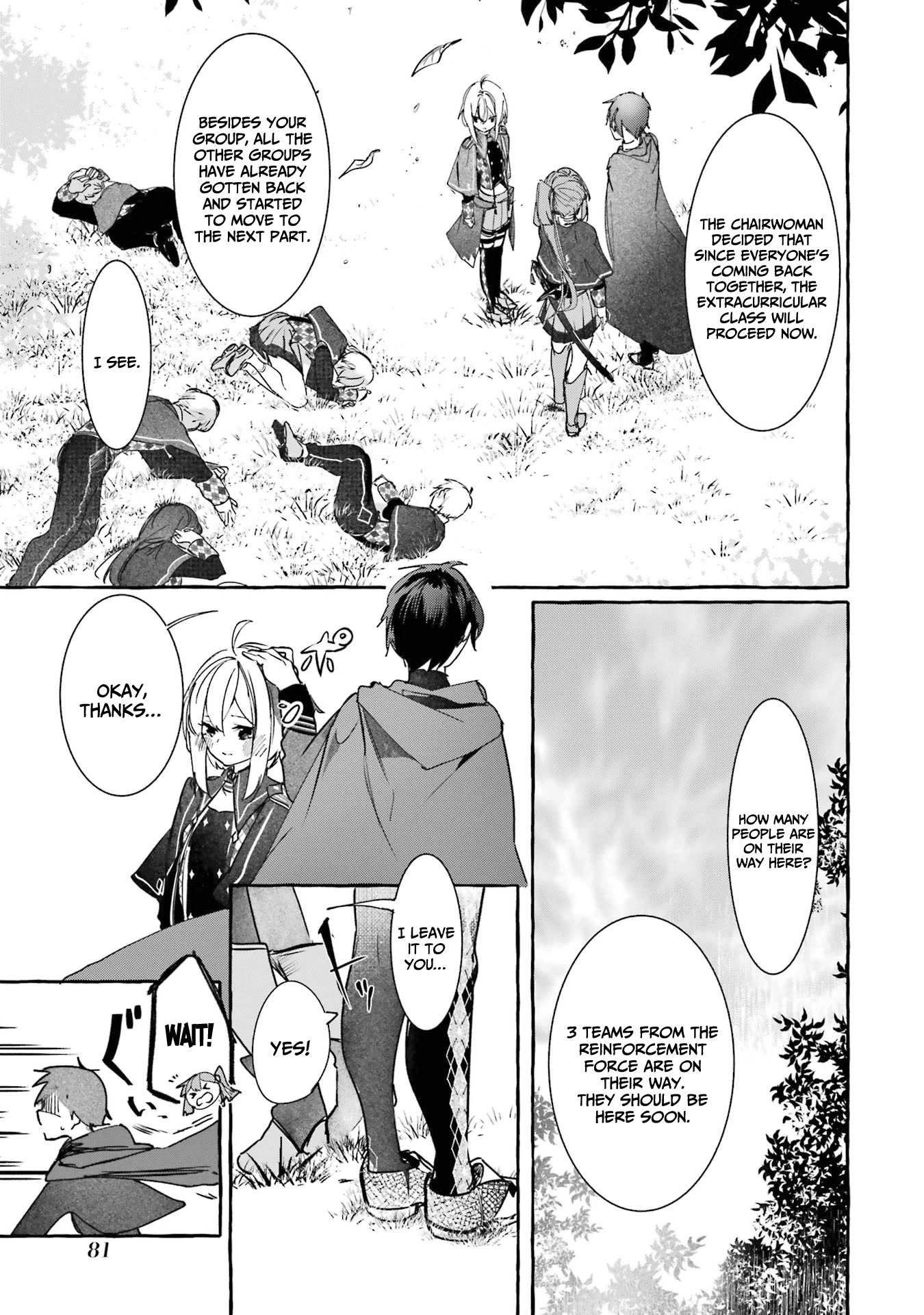 Saikyou Mahoushi no Inton Keikaku: The Alternative Chapter 15 page 36 - Chapter 15: 「The strongest power」
