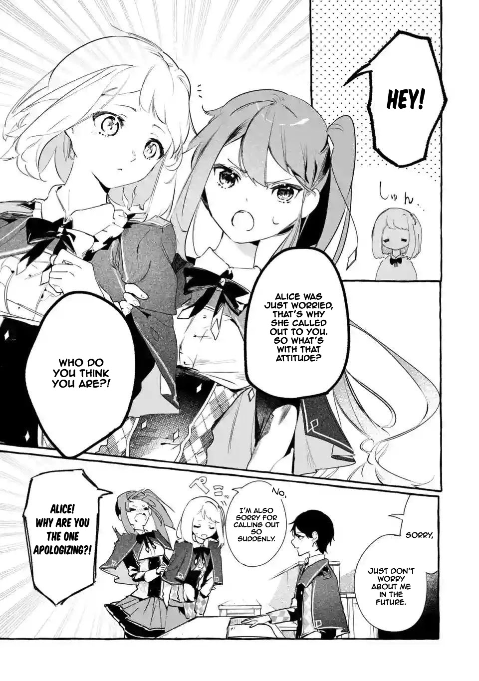 Saikyou Mahoushi no Inton Keikaku: The Alternative Chapter 2.1 page 8 - Chapter 2.1: [Mock Battle]