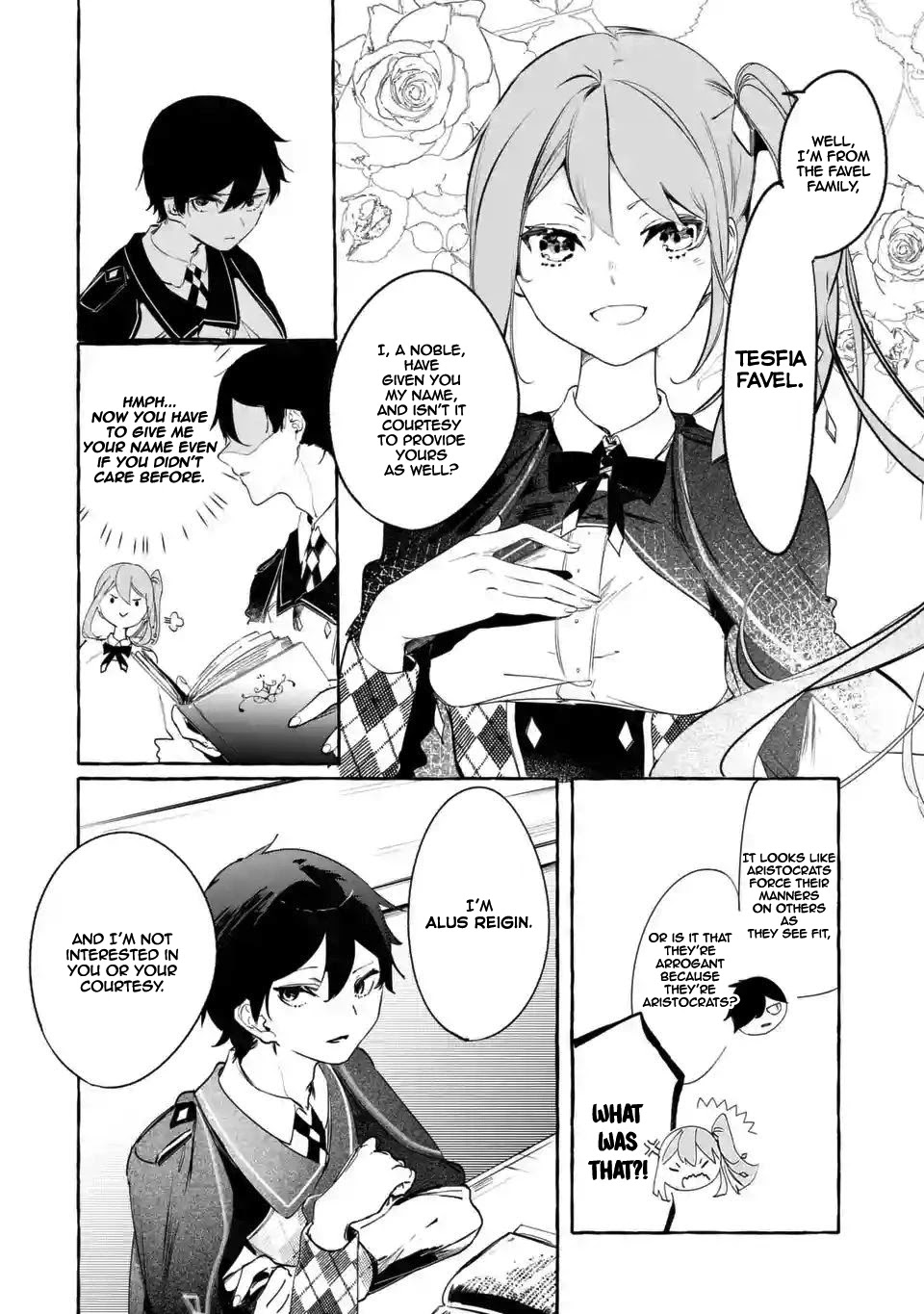 Saikyou Mahoushi no Inton Keikaku: The Alternative Chapter 2.1 page 9 - Chapter 2.1: [Mock Battle]