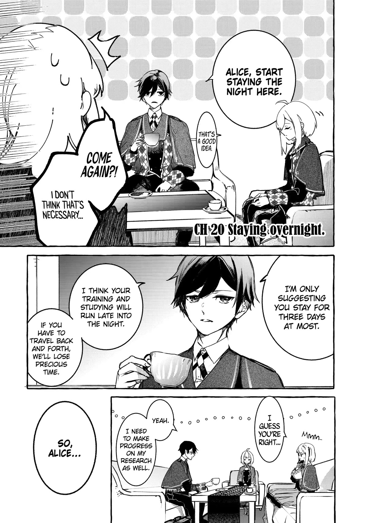 Saikyou Mahoushi no Inton Keikaku: The Alternative Chapter 20 page 1 - Chapter 20