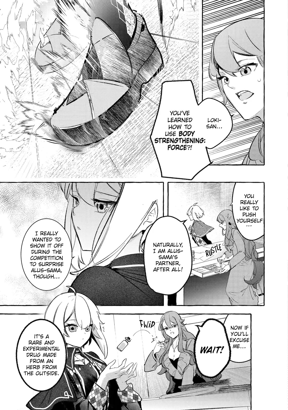 Saikyou Mahoushi no Inton Keikaku: The Alternative Chapter 32 page 15 - Chapter 32