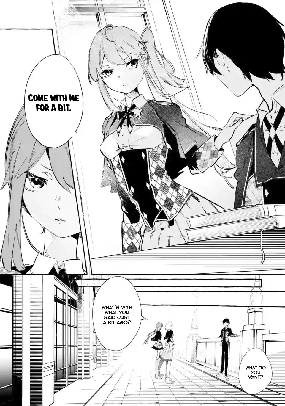 Saikyou Mahoushi no Inton Keikaku: The Alternative Chapter 5 page 14 - Chapter 5: 「Teacher」