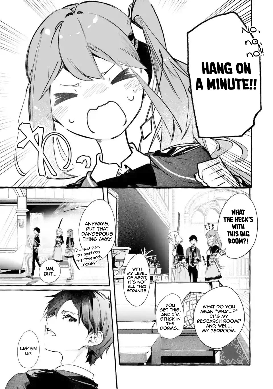 Saikyou Mahoushi no Inton Keikaku: The Alternative Chapter 6 page 5 - Chapter 6: Training