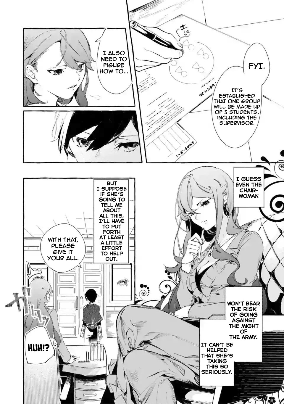 Saikyou Mahoushi no Inton Keikaku: The Alternative Chapter 7 page 11 - Chapter 7: 「Capability Test」