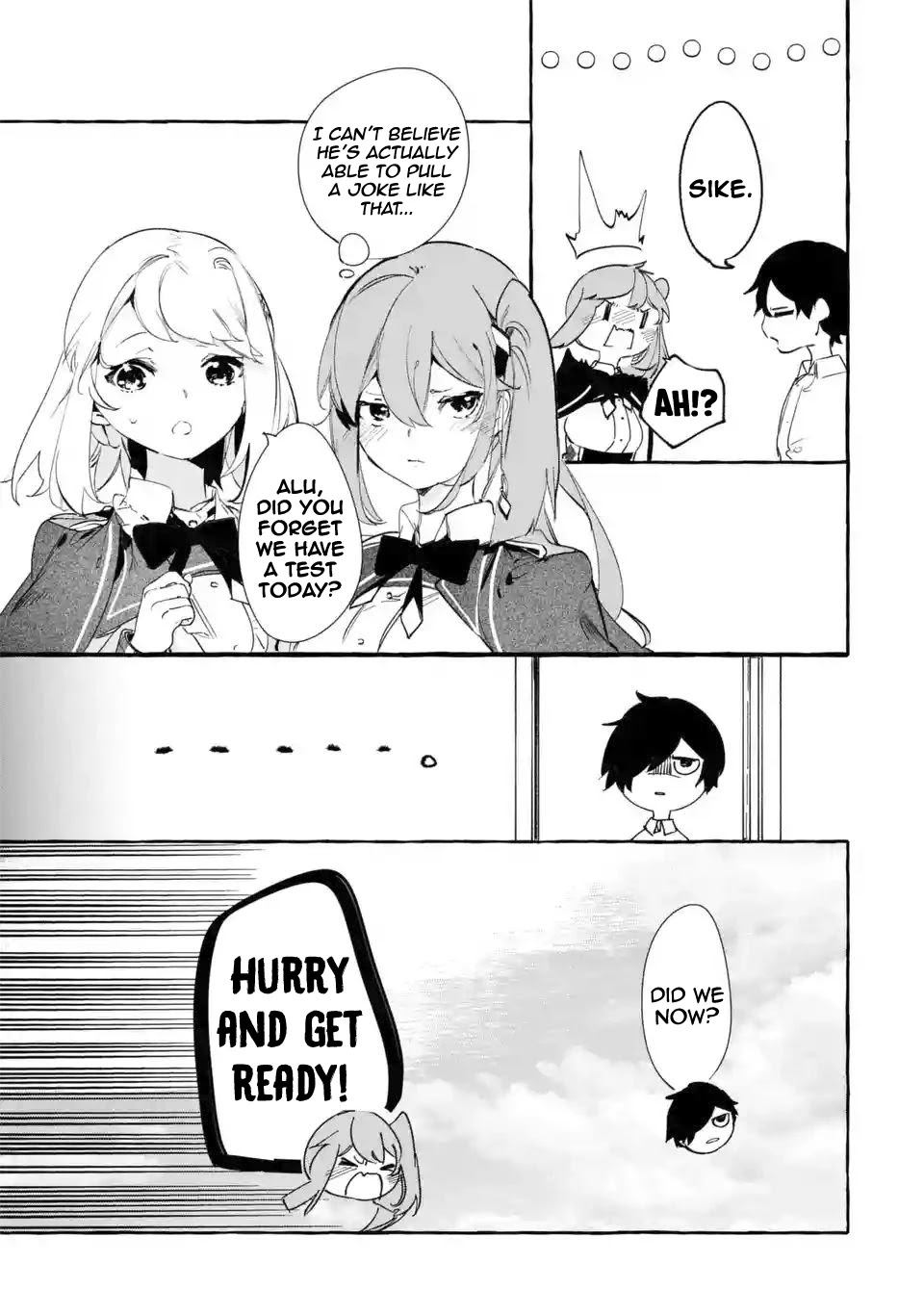 Saikyou Mahoushi no Inton Keikaku: The Alternative Chapter 7 page 16 - Chapter 7: 「Capability Test」