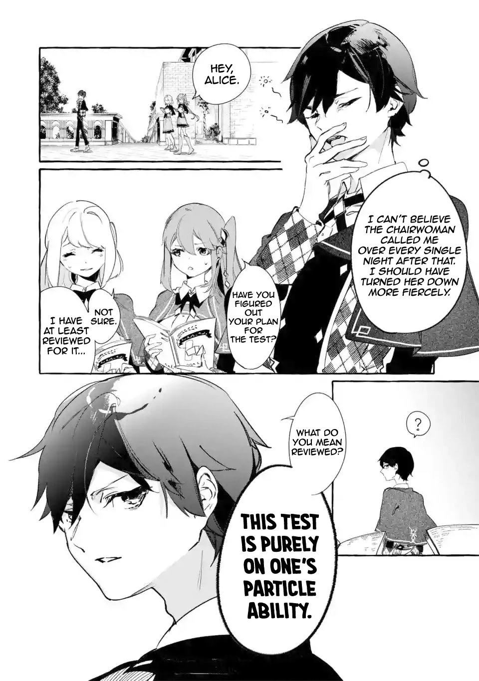Saikyou Mahoushi no Inton Keikaku: The Alternative Chapter 7 page 17 - Chapter 7: 「Capability Test」