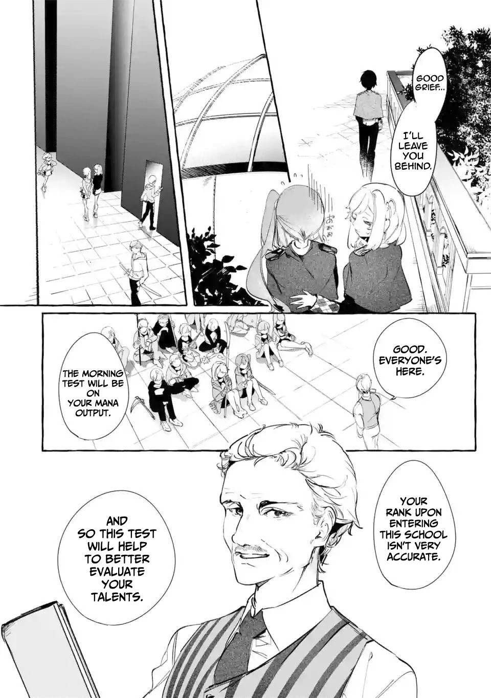 Saikyou Mahoushi no Inton Keikaku: The Alternative Chapter 7 page 22 - Chapter 7: 「Capability Test」