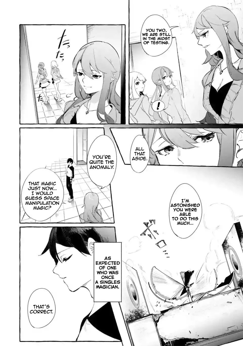 Saikyou Mahoushi no Inton Keikaku: The Alternative Chapter 7 page 35 - Chapter 7: 「Capability Test」