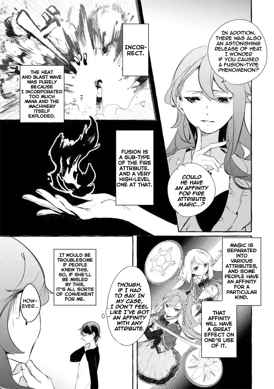 Saikyou Mahoushi no Inton Keikaku: The Alternative Chapter 7 page 36 - Chapter 7: 「Capability Test」