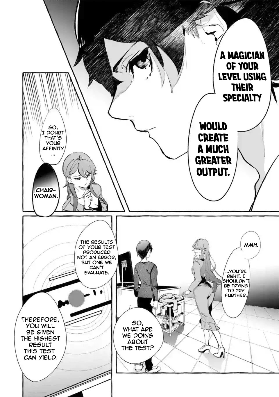 Saikyou Mahoushi no Inton Keikaku: The Alternative Chapter 7 page 37 - Chapter 7: 「Capability Test」