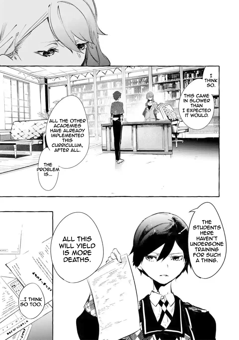 Saikyou Mahoushi no Inton Keikaku: The Alternative Chapter 7 page 6 - Chapter 7: 「Capability Test」
