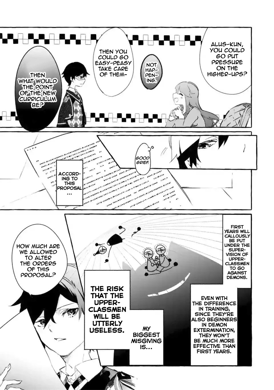 Saikyou Mahoushi no Inton Keikaku: The Alternative Chapter 7 page 8 - Chapter 7: 「Capability Test」