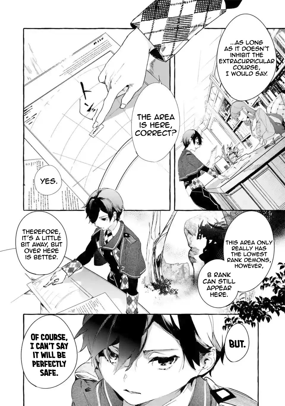 Saikyou Mahoushi no Inton Keikaku: The Alternative Chapter 7 page 9 - Chapter 7: 「Capability Test」