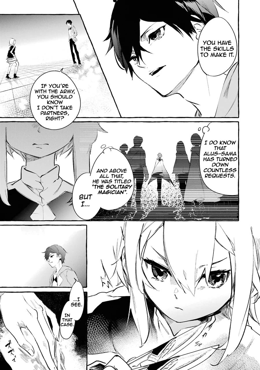 Saikyou Mahoushi no Inton Keikaku: The Alternative Chapter 8 page 22 - Chapter 8: 「Partner」