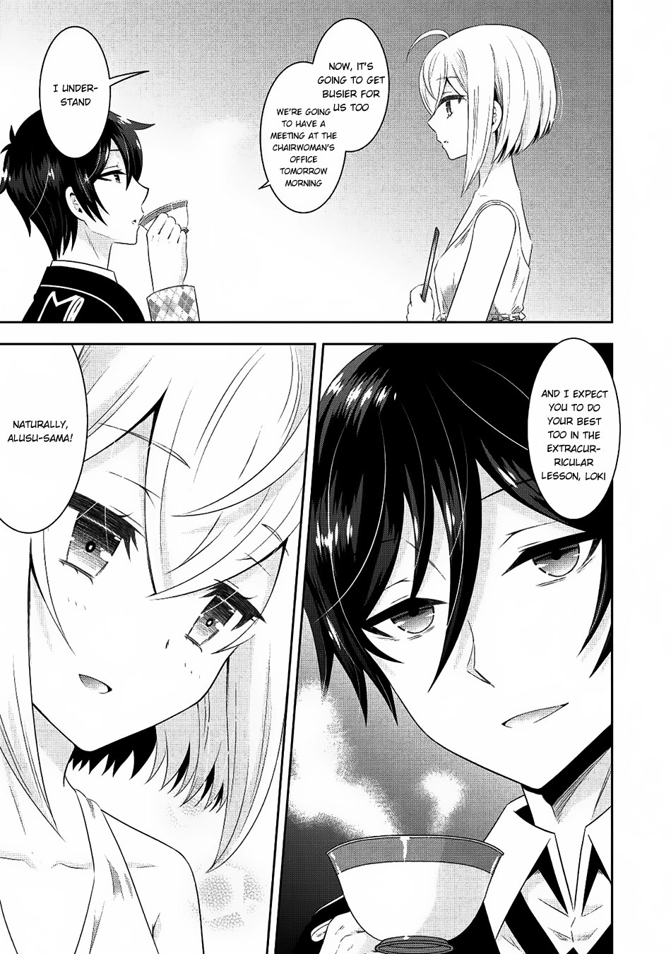 Saikyou Mahoushi no Inton Keikaku Chapter 11 page 12 - Chapter 11: Calm Before The Storm