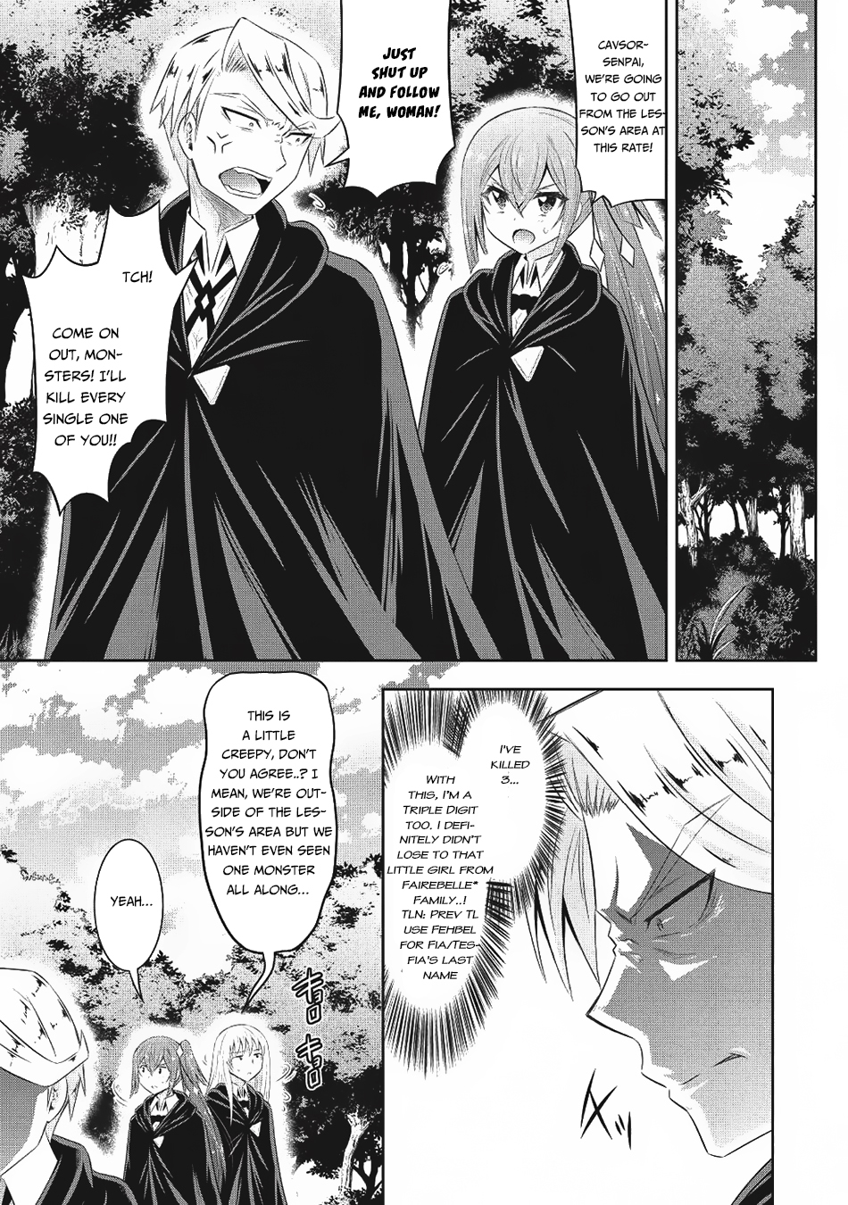 Saikyou Mahoushi no Inton Keikaku Chapter 12 page 22 - Chapter 12: Encounter with Monsters