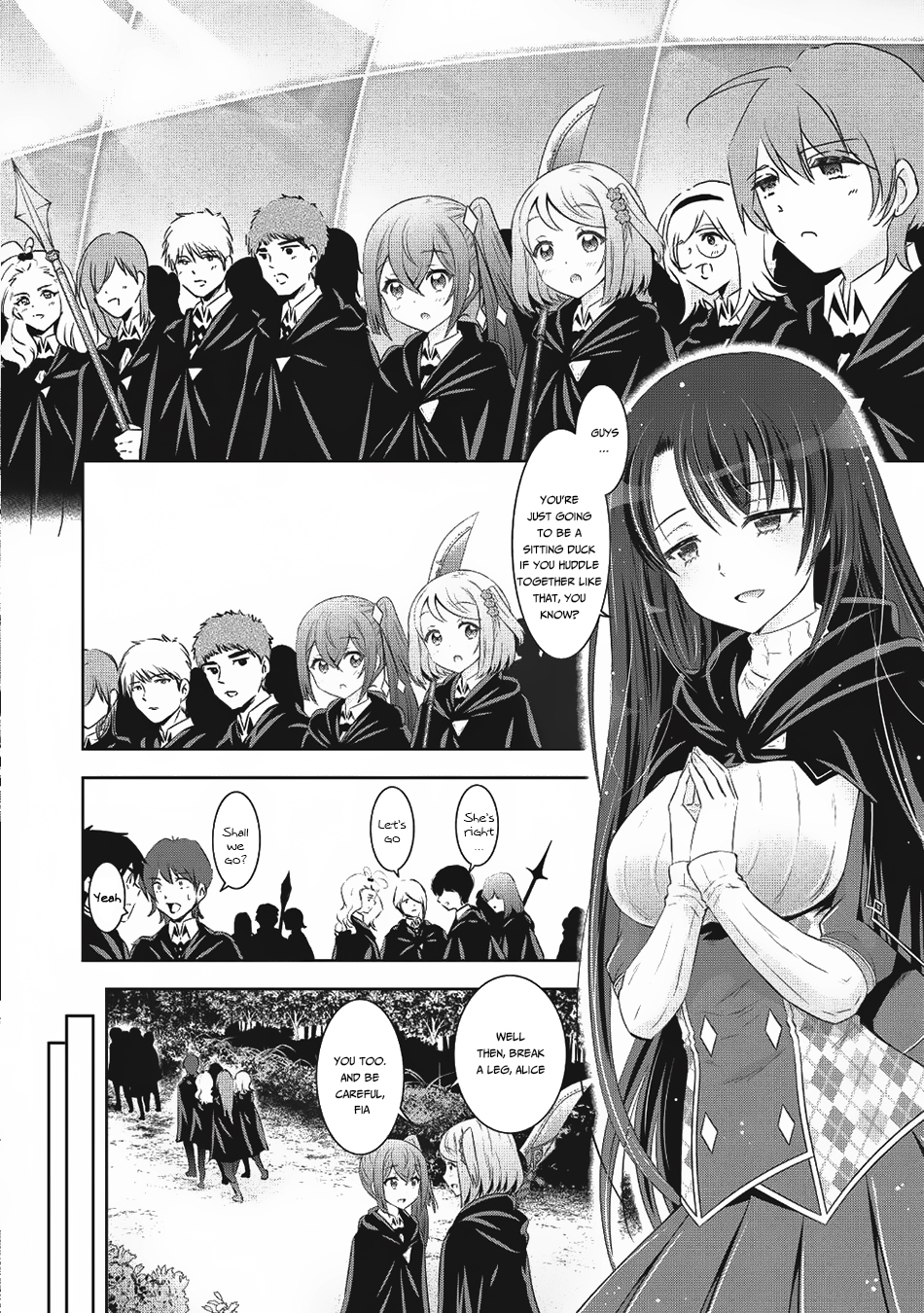 Saikyou Mahoushi no Inton Keikaku Chapter 12 page 4 - Chapter 12: Encounter with Monsters