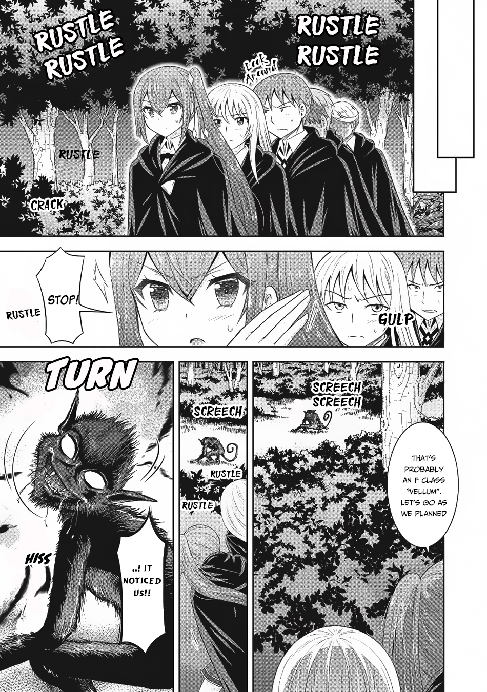 Saikyou Mahoushi no Inton Keikaku Chapter 12 page 7 - Chapter 12: Encounter with Monsters