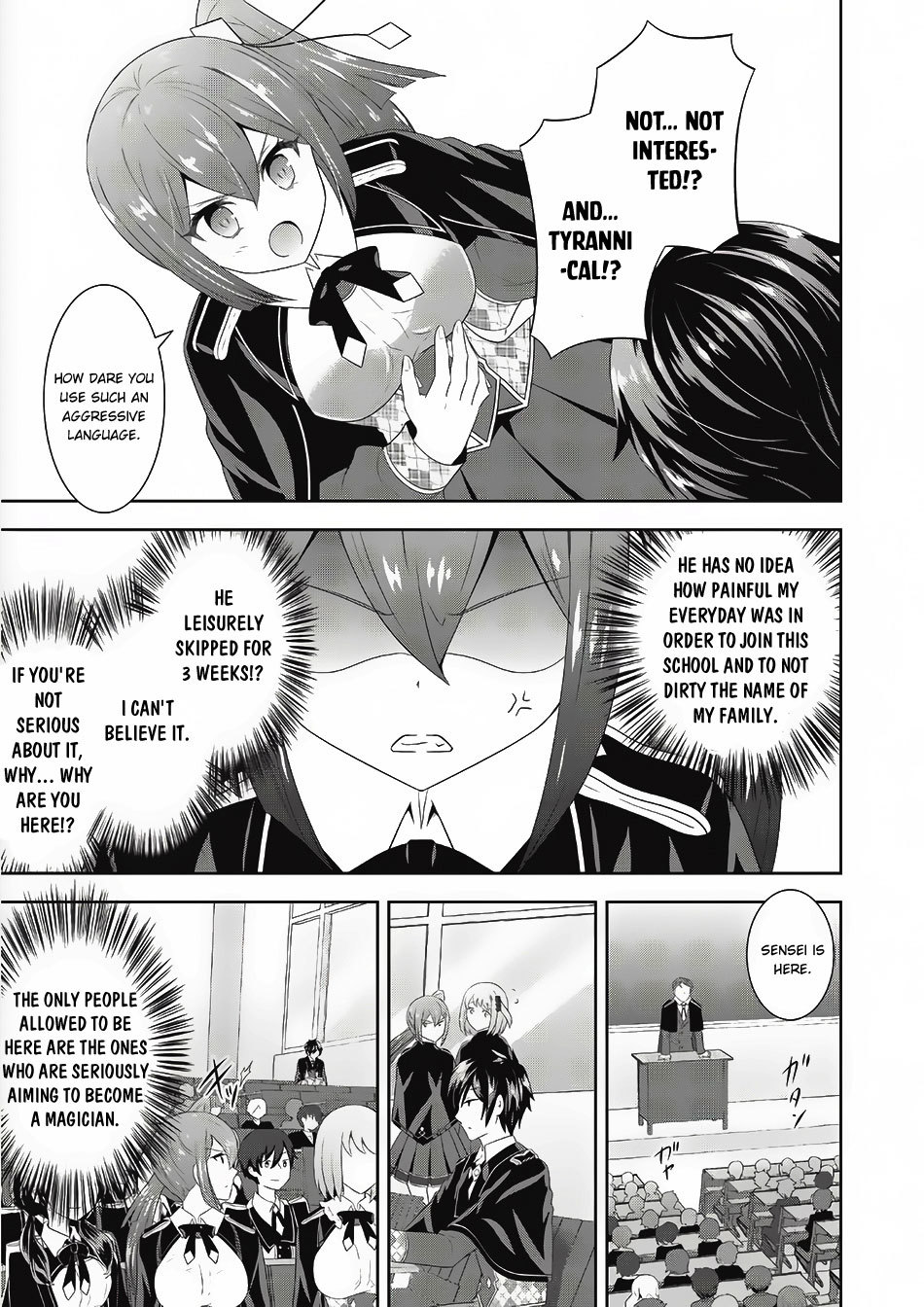 Saikyou Mahoushi no Inton Keikaku Chapter 2 page 10 - Chapter 2: School Life