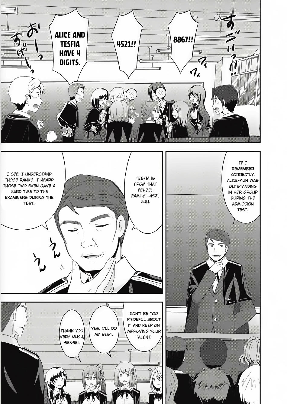 Saikyou Mahoushi no Inton Keikaku Chapter 2 page 12 - Chapter 2: School Life