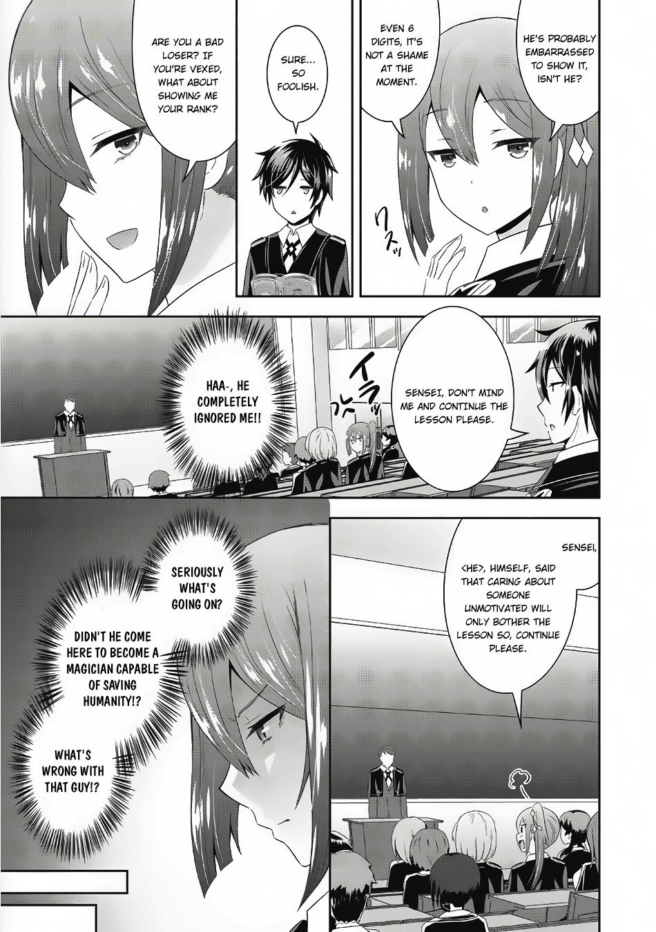 Saikyou Mahoushi no Inton Keikaku Chapter 2 page 14 - Chapter 2: School Life