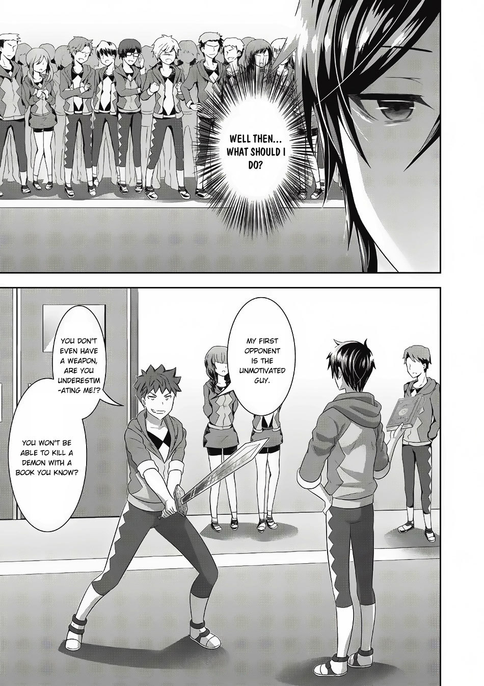 Saikyou Mahoushi no Inton Keikaku Chapter 2 page 18 - Chapter 2: School Life