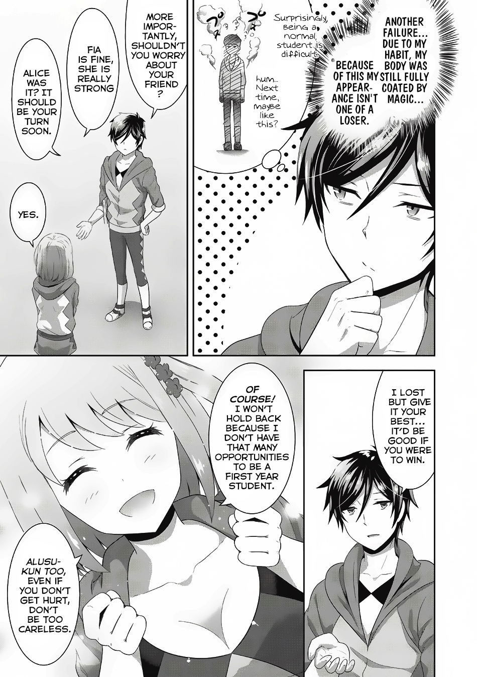 Saikyou Mahoushi no Inton Keikaku Chapter 2 page 24 - Chapter 2: School Life