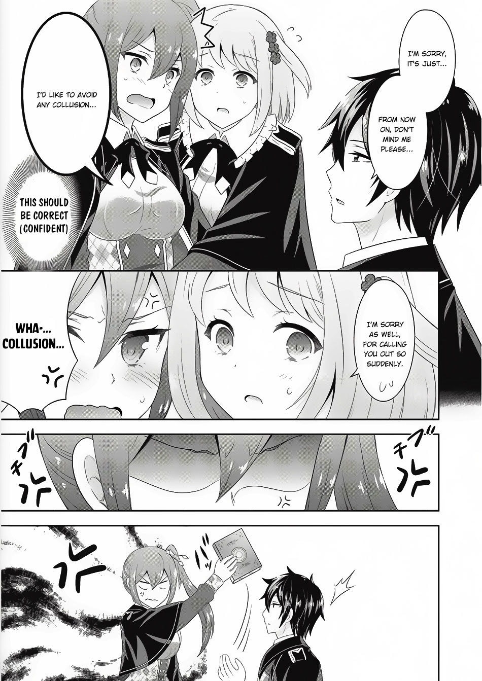 Saikyou Mahoushi no Inton Keikaku Chapter 2 page 6 - Chapter 2: School Life