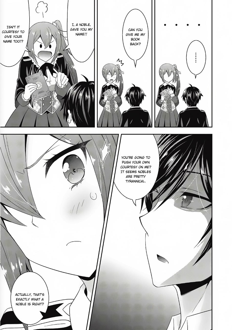 Saikyou Mahoushi no Inton Keikaku Chapter 2 page 8 - Chapter 2: School Life