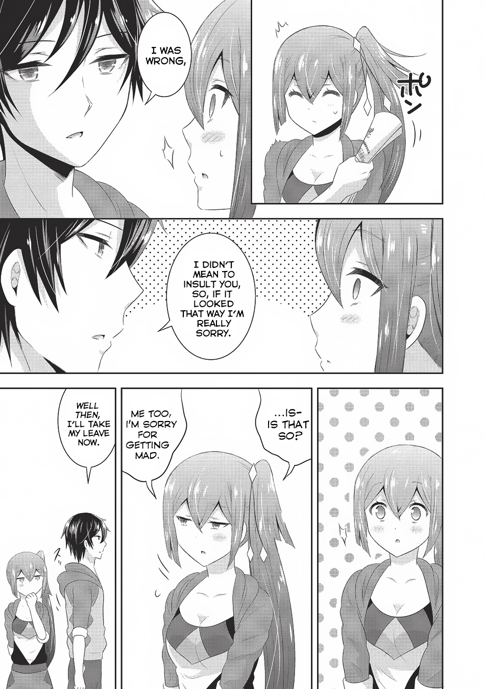 Saikyou Mahoushi no Inton Keikaku Chapter 3 page 20 - Chapter 3: Mock Battle