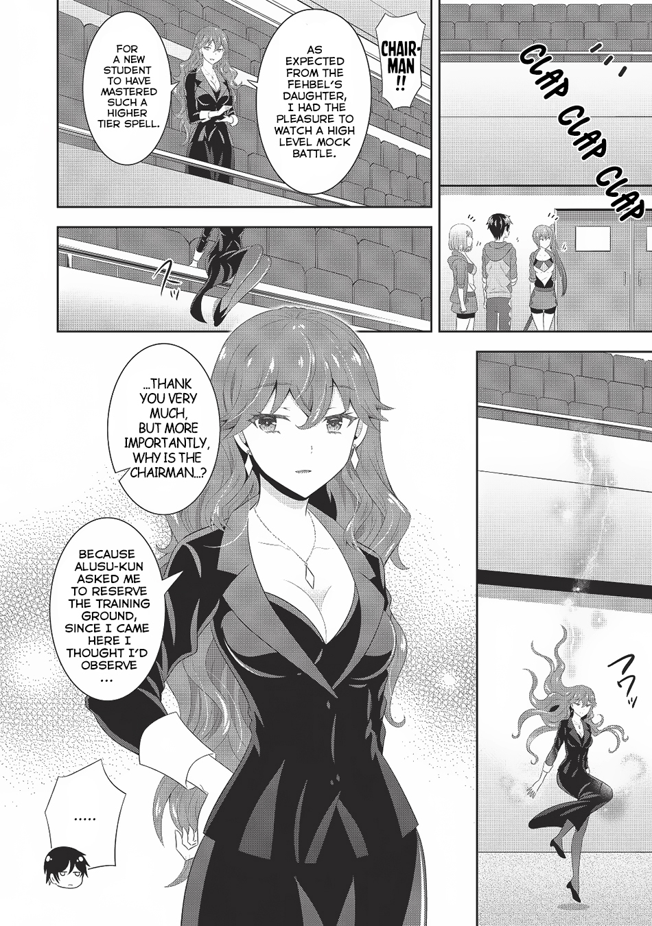 Saikyou Mahoushi no Inton Keikaku Chapter 3 page 21 - Chapter 3: Mock Battle