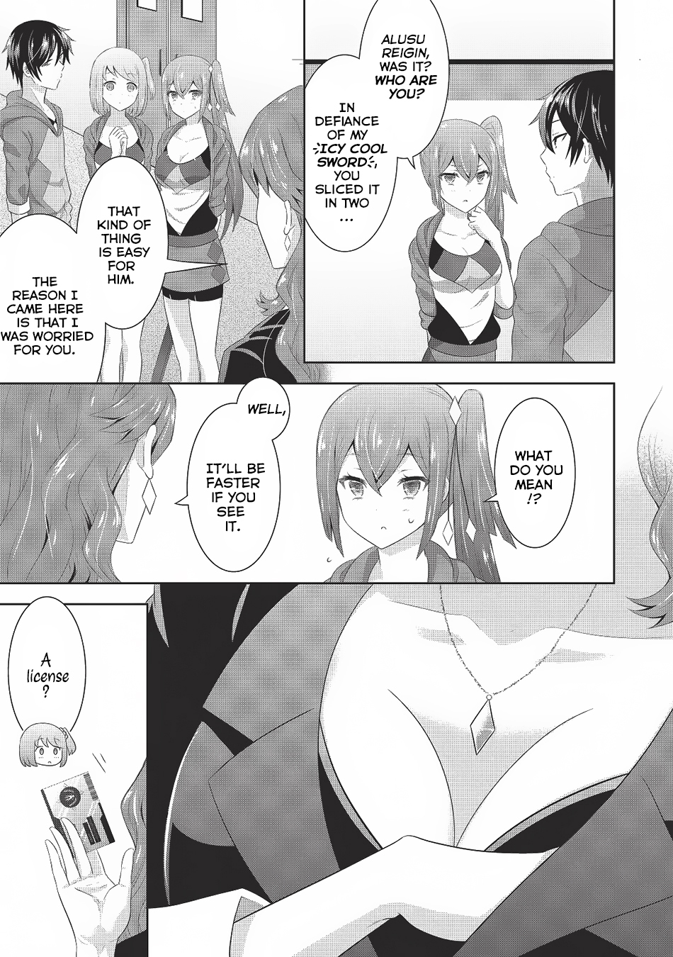 Saikyou Mahoushi no Inton Keikaku Chapter 3 page 22 - Chapter 3: Mock Battle