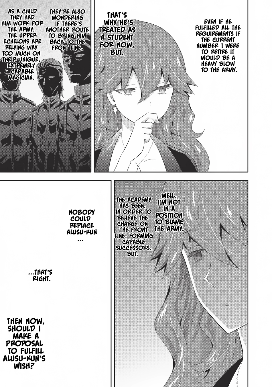 Saikyou Mahoushi no Inton Keikaku Chapter 3 page 28 - Chapter 3: Mock Battle