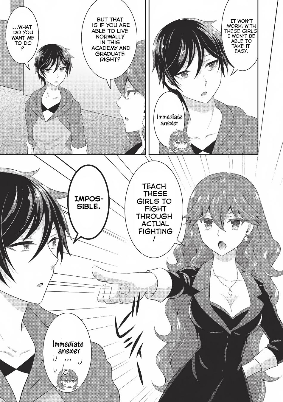 Saikyou Mahoushi no Inton Keikaku Chapter 3 page 30 - Chapter 3: Mock Battle