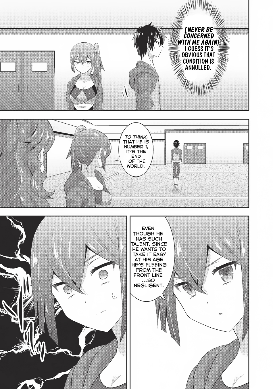 Saikyou Mahoushi no Inton Keikaku Chapter 3 page 32 - Chapter 3: Mock Battle