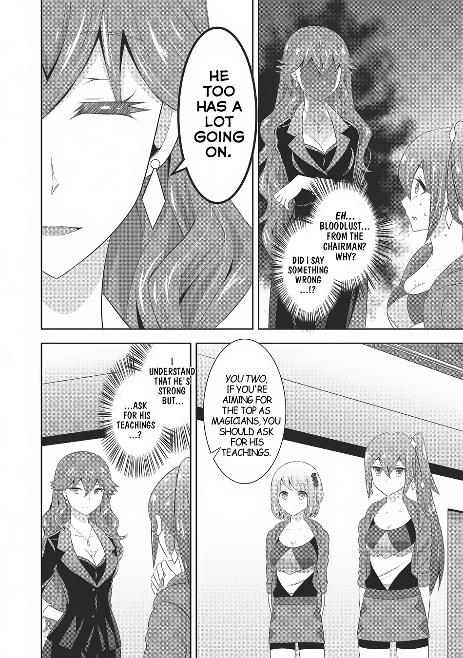 Saikyou Mahoushi no Inton Keikaku Chapter 3 page 33 - Chapter 3: Mock Battle