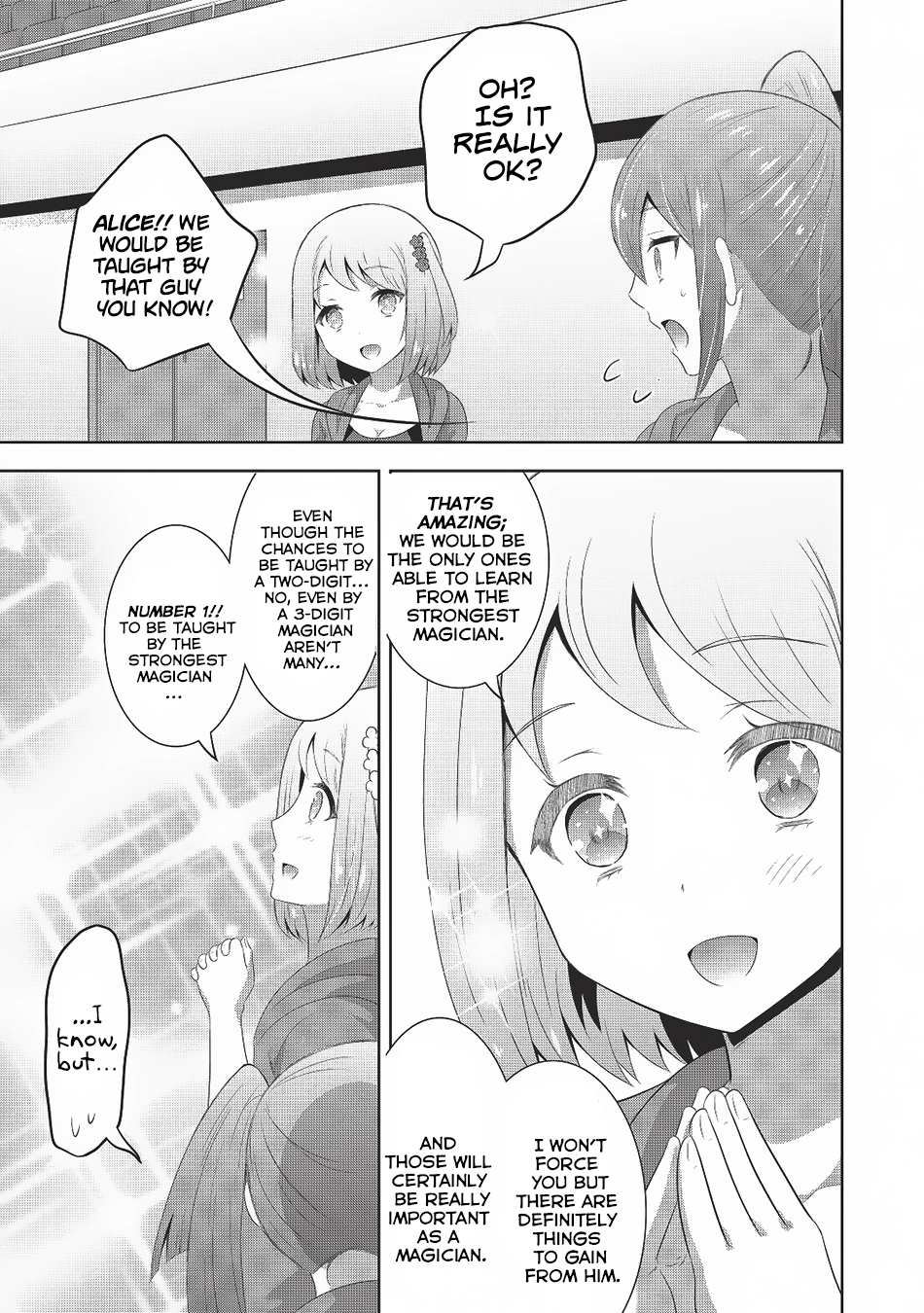 Saikyou Mahoushi no Inton Keikaku Chapter 3 page 34 - Chapter 3: Mock Battle