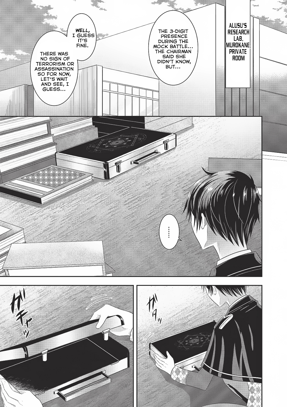 Saikyou Mahoushi no Inton Keikaku Chapter 3 page 6 - Chapter 3: Mock Battle