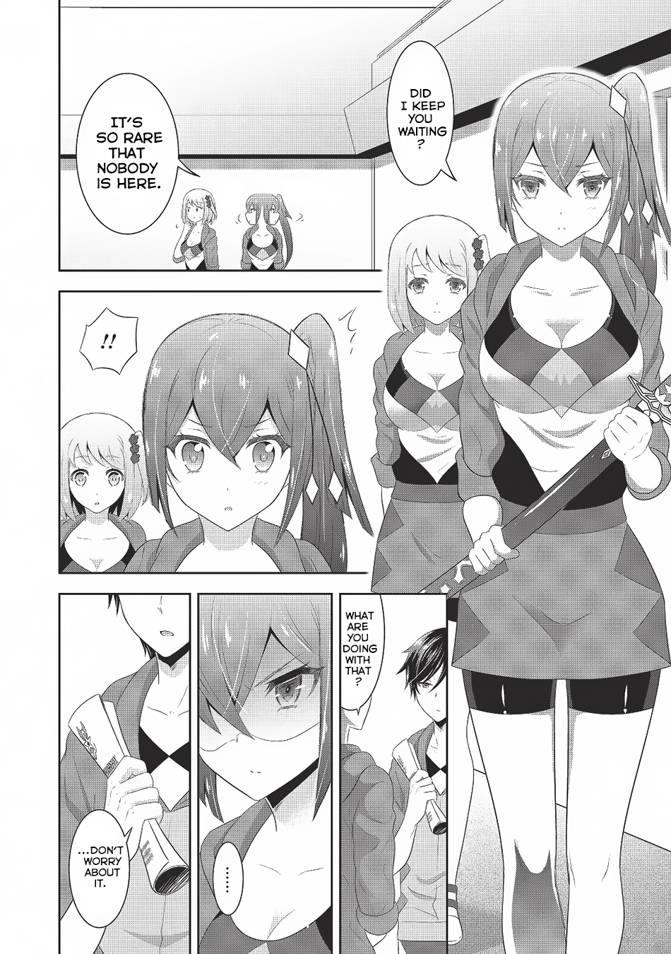 Saikyou Mahoushi no Inton Keikaku Chapter 3 page 9 - Chapter 3: Mock Battle