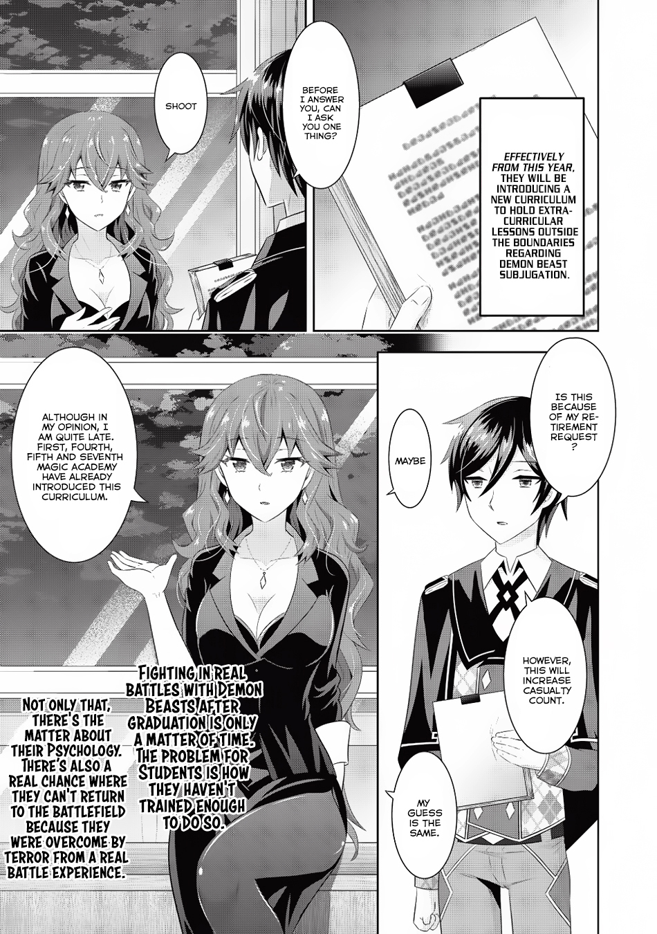 Saikyou Mahoushi no Inton Keikaku Chapter 5 page 24 - Chapter 5: Ideal and Reality