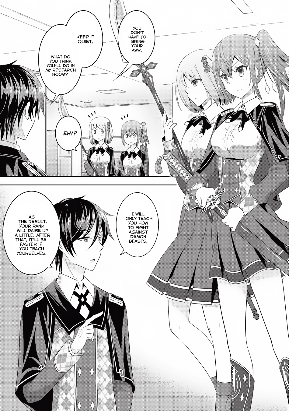 Saikyou Mahoushi no Inton Keikaku Chapter 5 page 4 - Chapter 5: Ideal and Reality