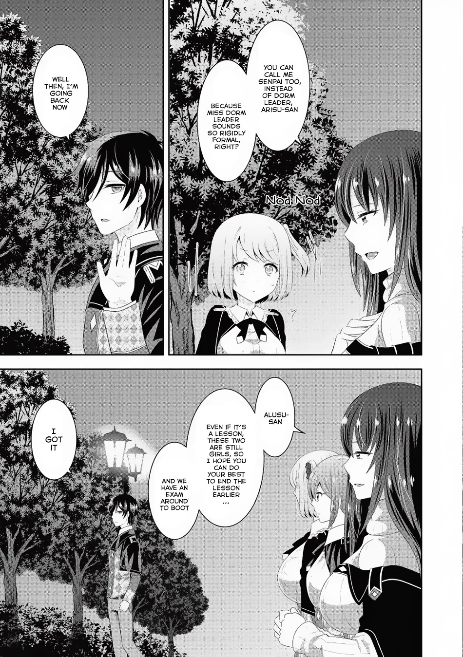 Saikyou Mahoushi no Inton Keikaku Chapter 6 page 10 - Chapter 6: Silver Colored Encounter