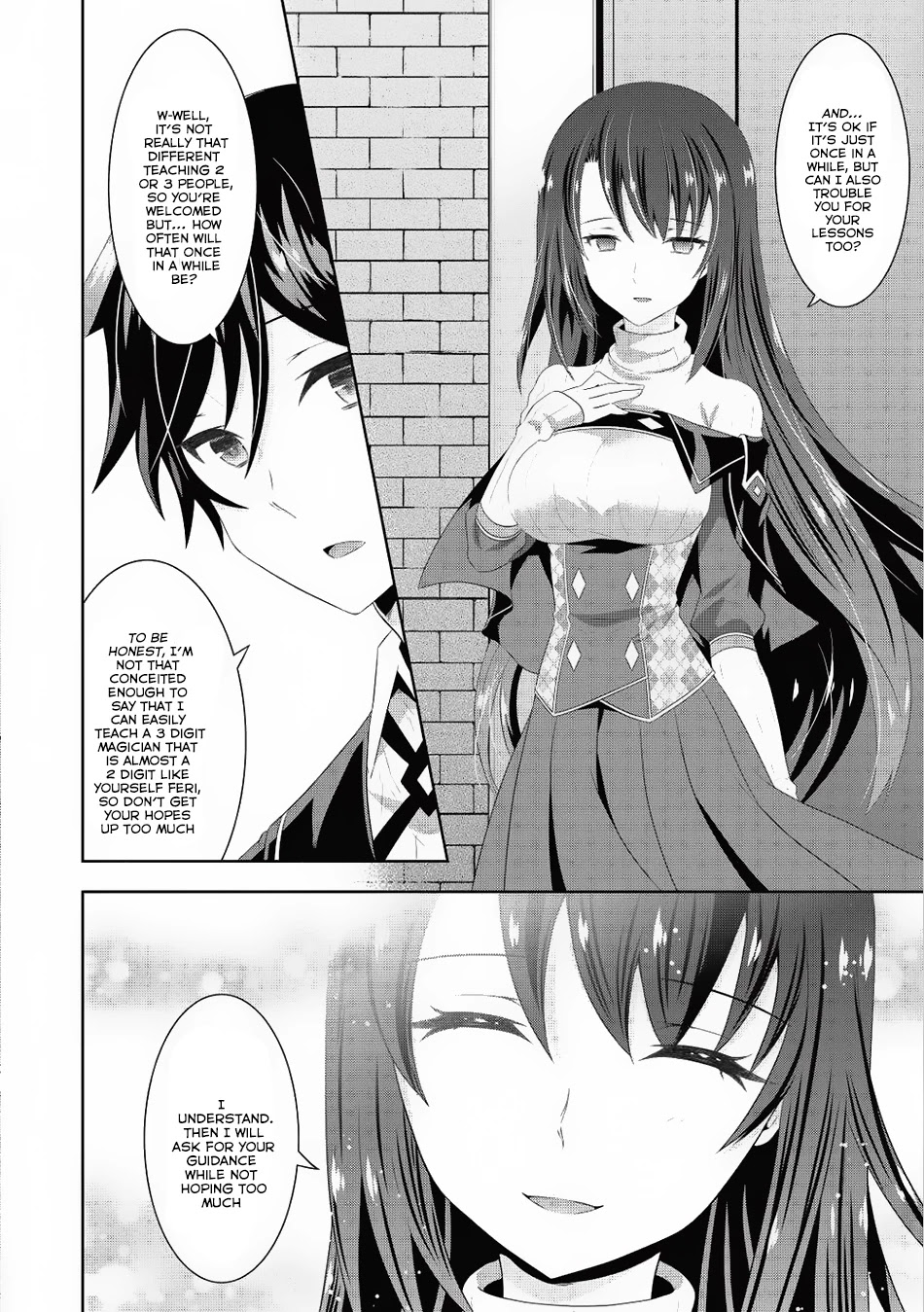 Saikyou Mahoushi no Inton Keikaku Chapter 6 page 11 - Chapter 6: Silver Colored Encounter