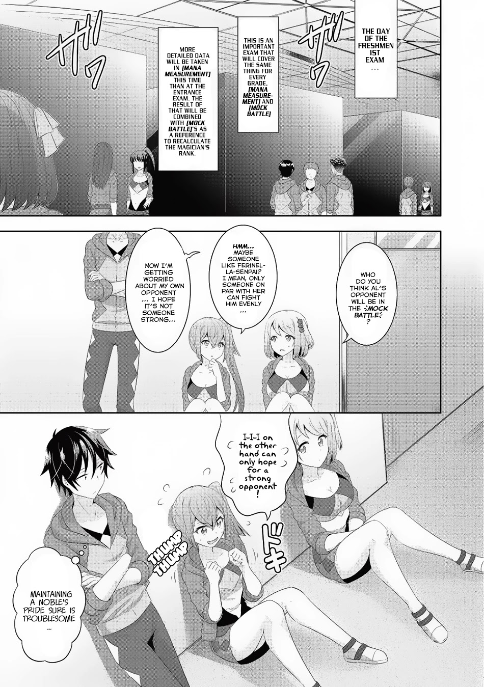 Saikyou Mahoushi no Inton Keikaku Chapter 6 page 12 - Chapter 6: Silver Colored Encounter