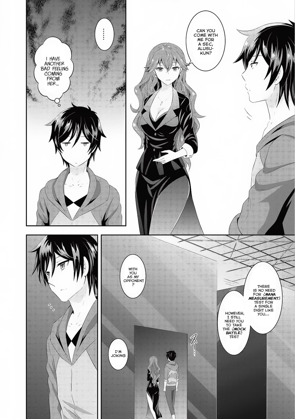 Saikyou Mahoushi no Inton Keikaku Chapter 6 page 13 - Chapter 6: Silver Colored Encounter