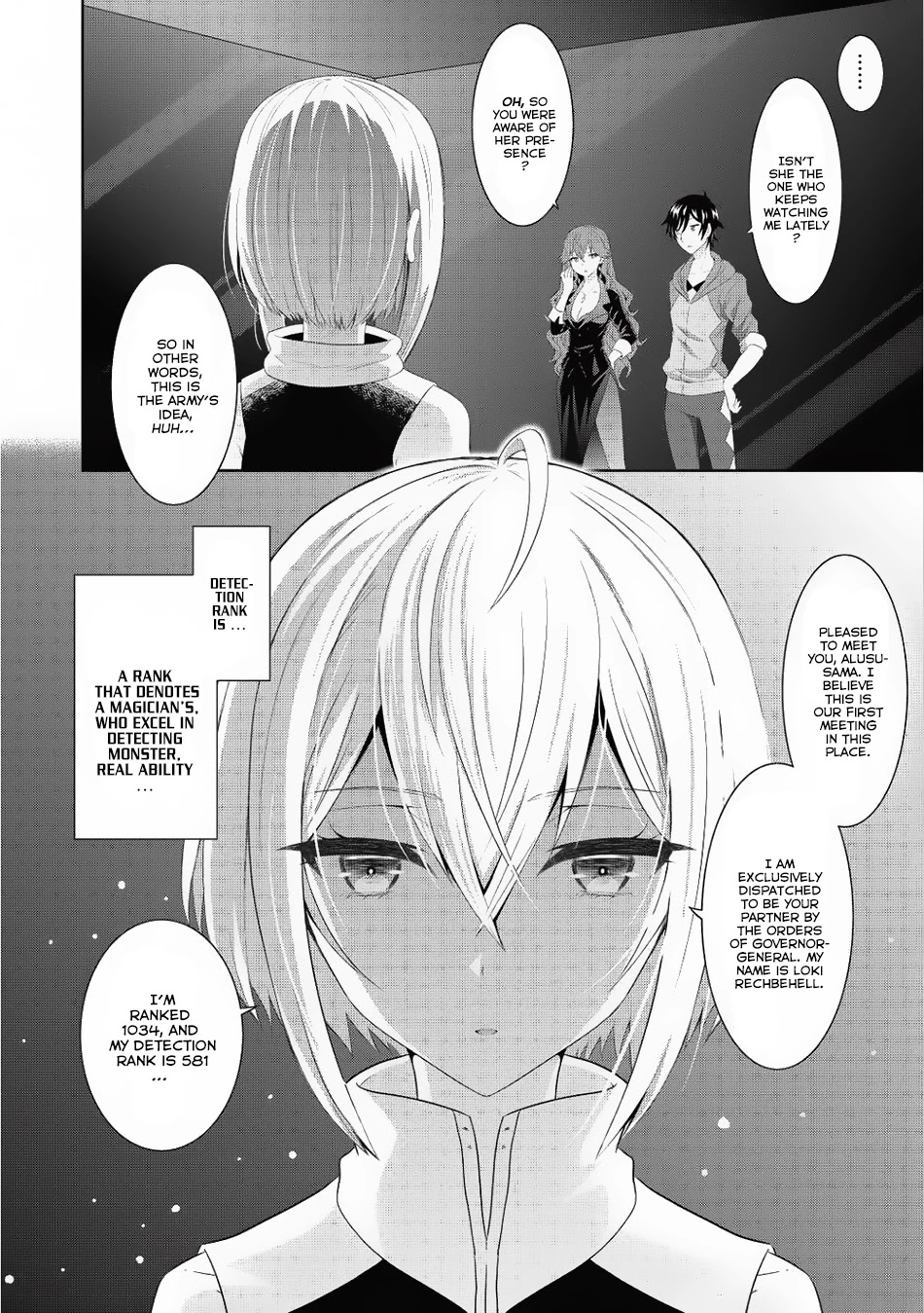 Saikyou Mahoushi no Inton Keikaku Chapter 6 page 15 - Chapter 6: Silver Colored Encounter